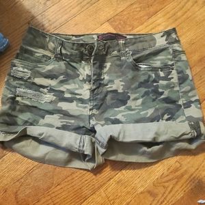 Camo shorts